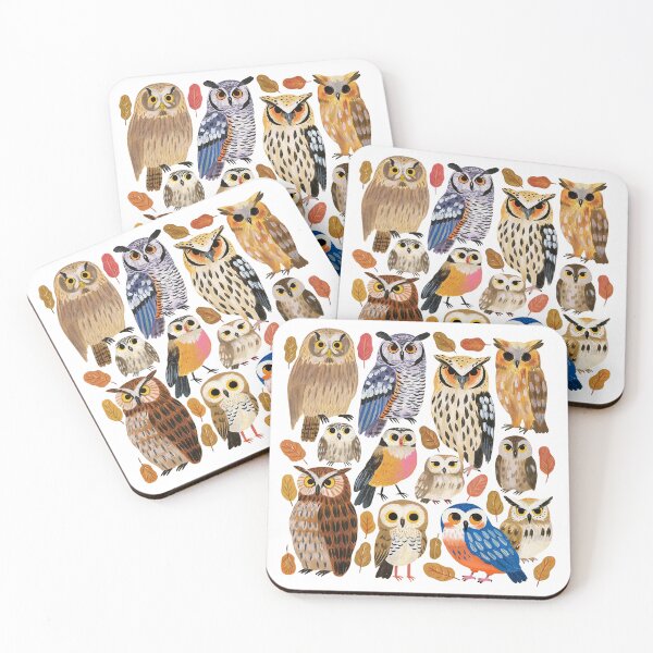 Item preview, Whimsical Owls designed and sold by Fable & Fern .