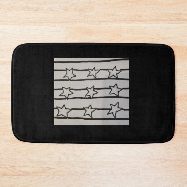 Item preview, Black and White Stars and Striped Lines designed and sold by DancingCreek.