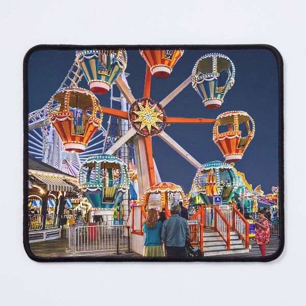 Item preview, Wildwood NJ – Balloon Race Ride at Night designed and sold by Susan Savad.