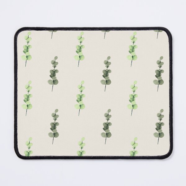 Item preview, Watercolor Eucalyptus Branch Pattern | Sage Green Seamless Botanical Minimalist Nature  designed and sold by Dino-Lune.