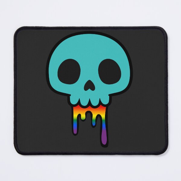 Item preview, Dripping Skull – Rainbow Pride Cute Dark Aesthetic Skull Design designed and sold by Cannaxes Studio.