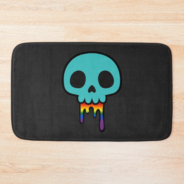Item preview, Dripping Skull – Rainbow Pride Cute Dark Aesthetic Skull Design designed and sold by Cannaxes Studio.