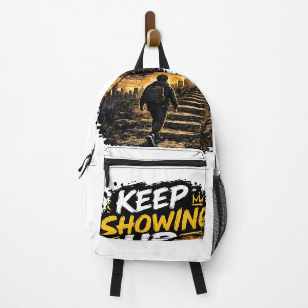 Item preview, Keep Showing Up – Consistency Wins Sticker designed and sold by Genzfirevibes.