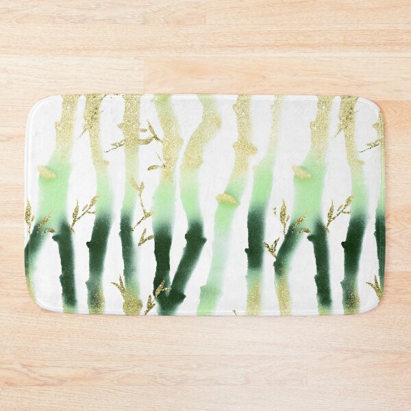 Item preview, Gold Glitter Bamboo Grove designed and sold by bubblegoth.