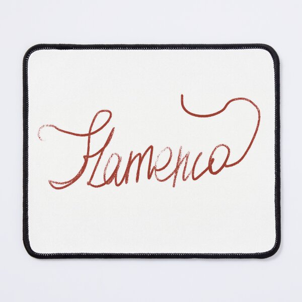 Item preview, Flamenco – hand‑drawn typographic illustration full of rhythm designed and sold by WorldOFaMillion.