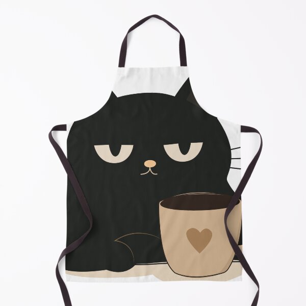 Item preview, Black Cat and Coffee Cute Minimalist Vector Collection Set designed and sold by TatinkaArtskill.