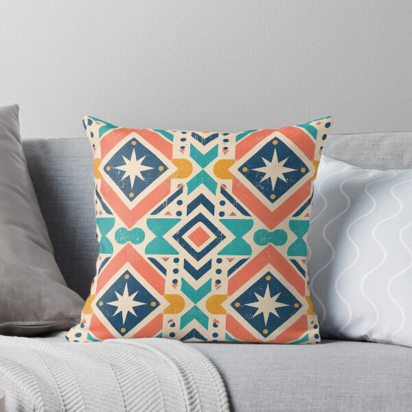 Item preview, Retro Geometric Starburst Seamless Pattern designed and sold by vladvin.