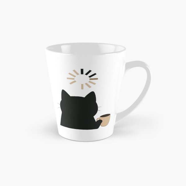 Item preview, Black Cat and Coffee Cute Minimalist Vector Collection Set designed and sold by TatinkaArtskill.