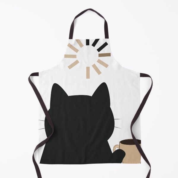 Item preview, Black Cat and Coffee Cute Minimalist Vector Collection Set designed and sold by TatinkaArtskill.