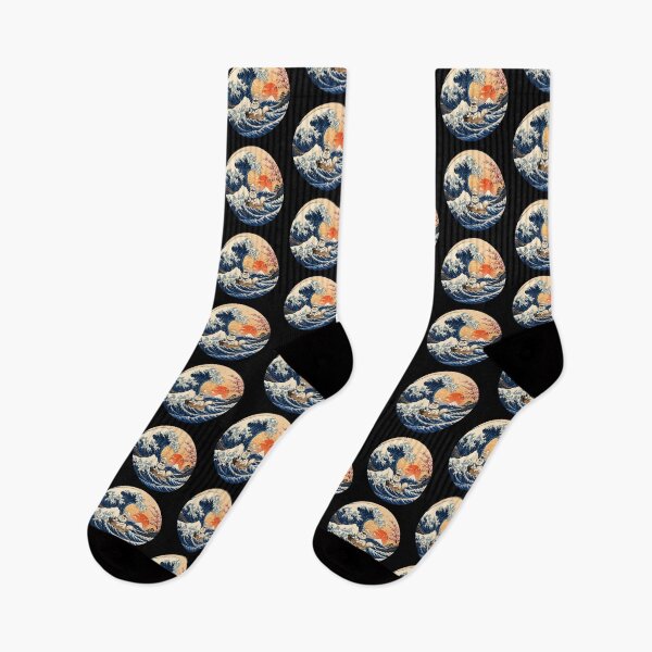 Item preview, Funny Persian Cat Captain Japanese Kanagawa Wave Japan Boat Mom Dad Kids designed and sold by FurryHavenPH.