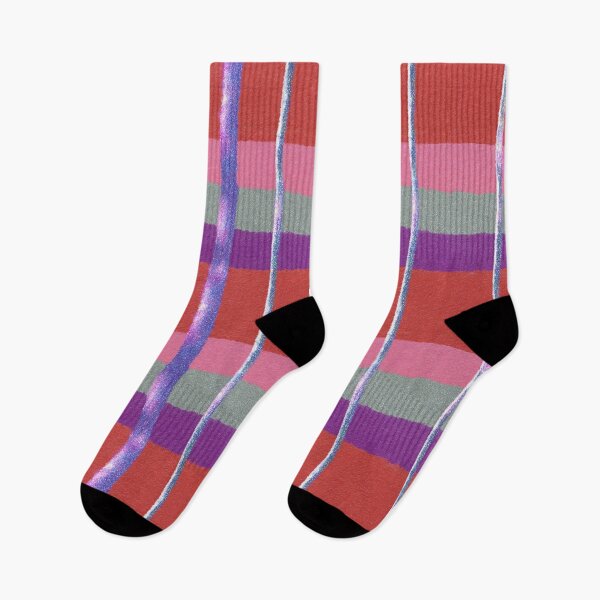 Item preview, Glitter Plaid Color Block Stripes designed and sold by bubblegoth.
