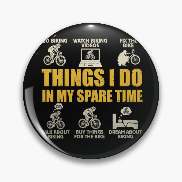 Item preview, Things I Do In My Spare Time - Mountain Bike - Cycling Funny- Go Biking designed and sold by Alexaltay.