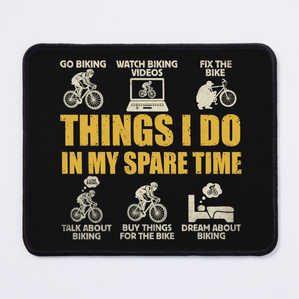 Item preview, Things I Do In My Spare Time - Mountain Bike - Cycling Funny- Go Biking designed and sold by Alexaltay.