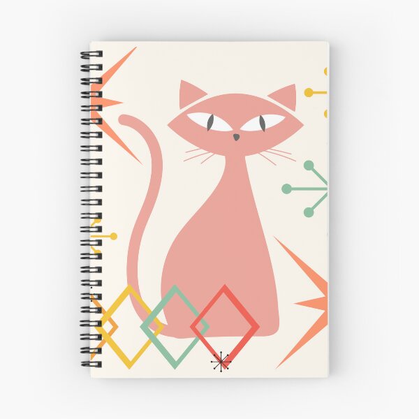 Item preview, Mid Century Modern 1950s 1960s Retro Vintage Trending Atomic Cat designed and sold by CapturedByeJ.