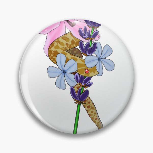Item preview, Western Hognose in flowers designed and sold by DoodleScutes.