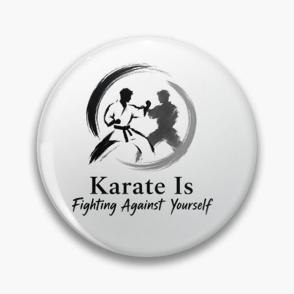 Item preview, Karate Is Fighting Against Yourself designed and sold by Amsterdam Shop.