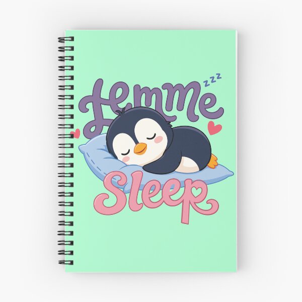 Item preview, Lemme Sleep First – Cute Sleepy Penguin Typography Design designed and sold by Creative Owlet.