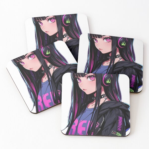 Item preview, Anime E-Girl Neon Street Style designed and sold by AnimDream .