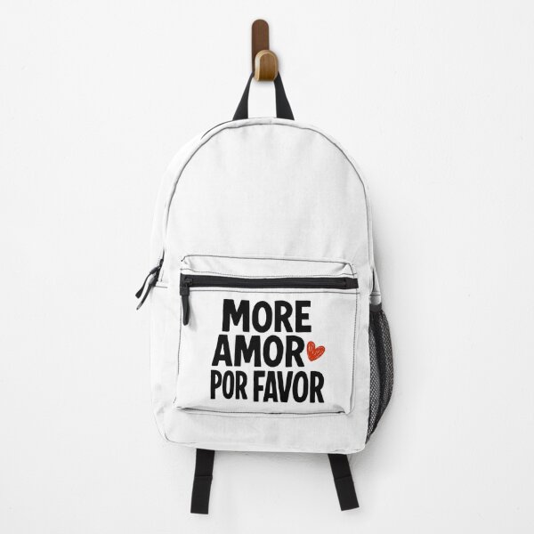 Item preview, More Amor Por Favor Love Heart Quote Graphic Romantic Spanish English designed and sold by HYPNK.