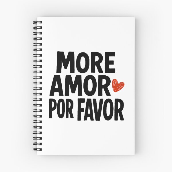 Item preview, More Amor Por Favor Love Heart Quote Graphic Romantic Spanish English designed and sold by HYPNK.