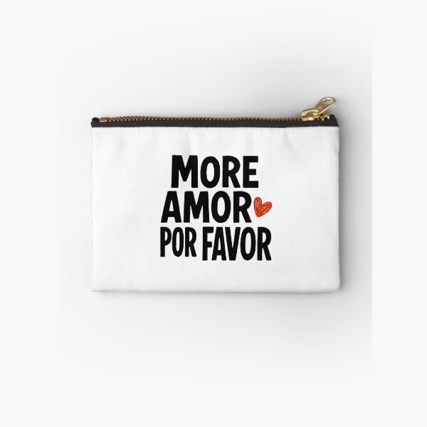 Item preview, More Amor Por Favor Love Heart Quote Graphic Romantic Spanish English designed and sold by HYPNK.