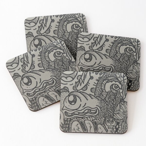 Item preview, Surreal Doodle World of Whimsical Creatures designed and sold by MayReePeBa.