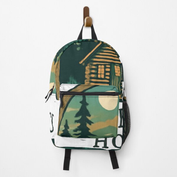 Item preview, cozy cabin in forest scene. designed and sold by little1999.
