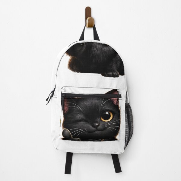 Item preview, Cute Winking Black Cat Sticker designed and sold by Genzfirevibes.