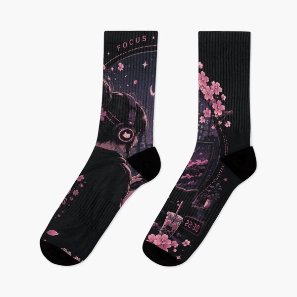 Item preview, Gaming woman with cherry blossoms designed and sold by NFire97.
