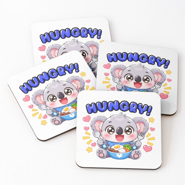 Item preview, Hungry Koala Animal Clipart designed and sold by KJackArtwork.