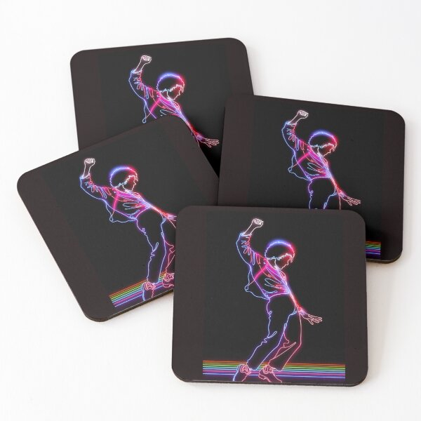 Item preview, Neon Dance Legend Line Art Procreate Sticker designed and sold by ExploreAura Studio.
