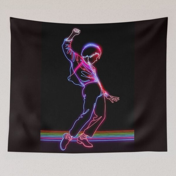 Item preview, Pegatina de Procreate con arte lineal de Neon Dance Legend designed and sold by ExploreAura Studio.