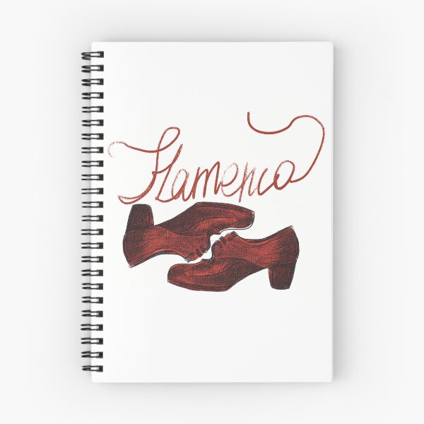 Item preview, Flamenco Shoes – expressive hand‑drawn illustration designed and sold by WorldOFaMillion.