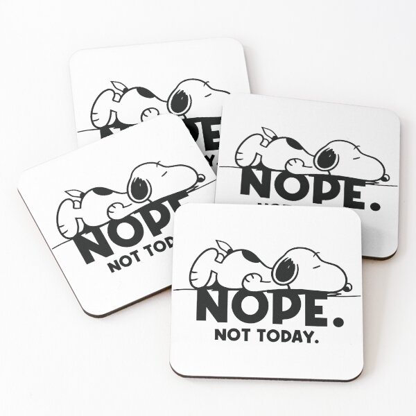 Item preview, Snoopy Nope Not Today designed and sold by dimasdm10.