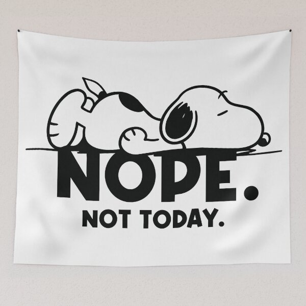 Item preview, Snoopy Nope Not Today designed and sold by dimasdm10.