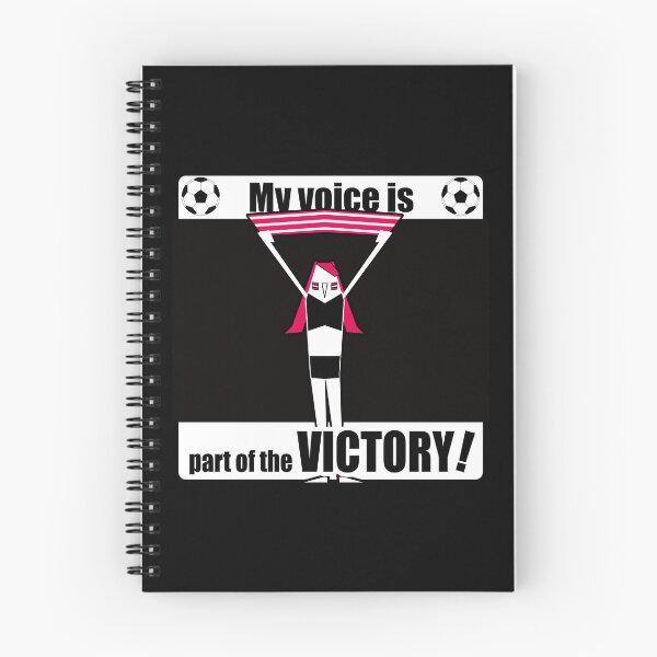 Item preview, Female Soccer Fan Silhouette — Passionate Supporter Art(WHITE) designed and sold by R-T-Gracie.