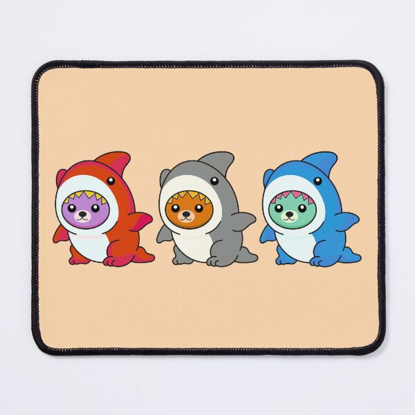 Item preview, Pack 3 Little Shark bear designed and sold by DibujandoPorfa.