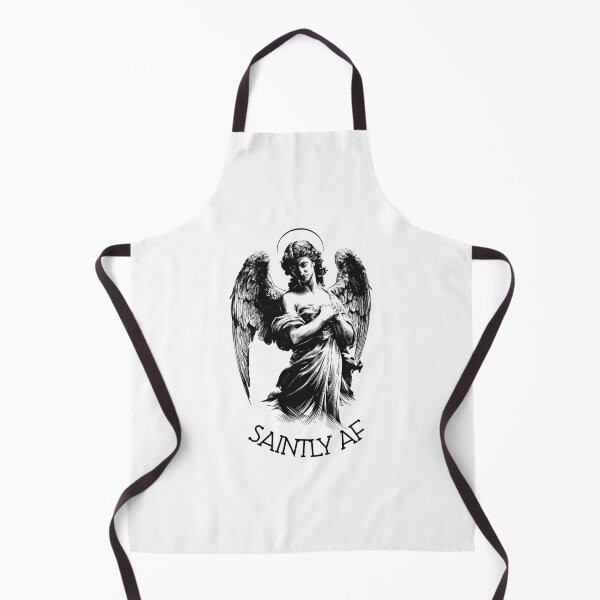 Item preview, Saintly AF Funny Angel Design | Ironic Halo Meme Hipster Graphic Tee designed and sold by Ignorant-Artist.