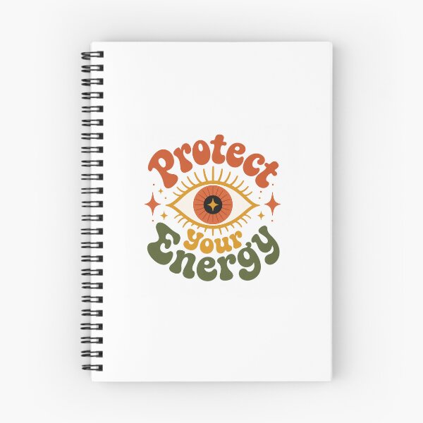 Item preview, Groovy Retro Protect Your Energy Single Sticker - Cute Third Eye Mindfulness Decal designed and sold by SlapHappyArt.