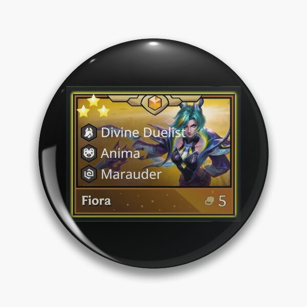 Item preview, 3 stars fiora tft designed and sold by MoodleDoon.