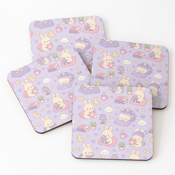 Item preview, Sleepy Bunny Good Night Pattern designed and sold by Soft Berry Studio.
