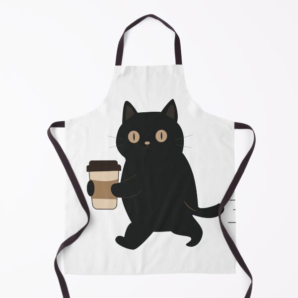 Item preview, Black Cat and Coffee Cute Minimalist Vector Collection Set designed and sold by TatinkaArtskill.