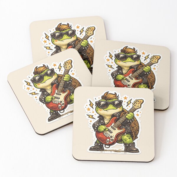 Item preview, Rock Star Turtle designed and sold by Safe Haven Pets.