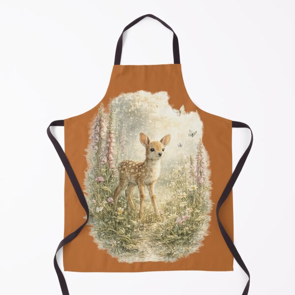 Item preview, Woodland Fawn Watercolor | Baby Deer in Wildflowers | Cottagecore Forest Animal | Nature Illustration | Deer Lover Gift designed and sold by MagicMakerPh⭐⭐⭐⭐⭐.