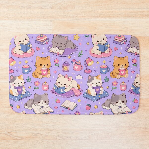 Item preview, Cozy Cat Reading Pattern designed and sold by Soft Berry Studio.