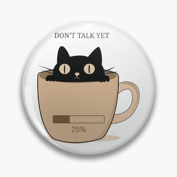 Item preview, Black Cat and Coffee Cute Minimalist Vector Collection Set designed and sold by TatinkaArtskill.