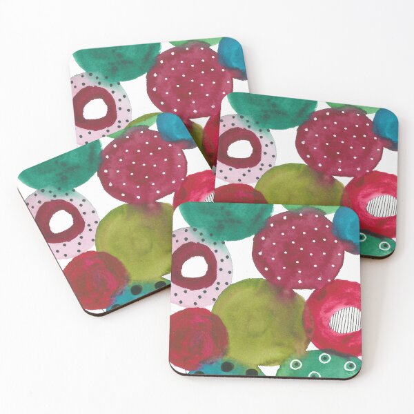 Item preview, Abstract watercolor red-green designed and sold by Zeewind.