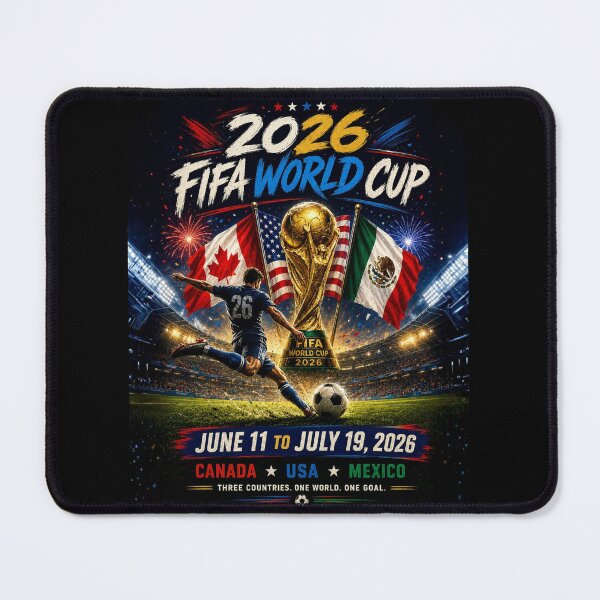 Item preview, World Cup 2026 tri nation Soccer Merch | 4th of July USA independence Day| Football Fan Gear | USA Sports Apparel Tee| Soccer worldcup ChampionshipSoccer World ver 4 designed and sold by CosmicNook1.