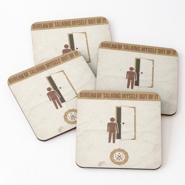 Item preview, Bureau of Talking Myself Out of It designed and sold by PictorialWhimsy.