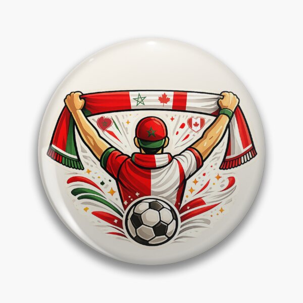 Item preview, Canada Morocco Soccer Support Together designed and sold by Corvoria.